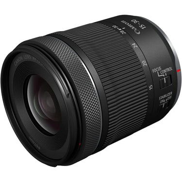Canon RF 15-30mm f/4.5-6.3 IS STM Lens for RF Mount Cameras + 64GB Dual Bundle