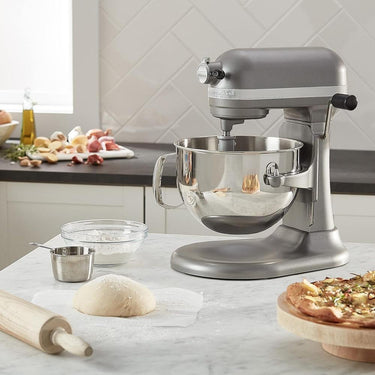 KitchenAid Professional 600 Series 6 Quart Bowl-Lift Stand Mixer- Silver - Open Box