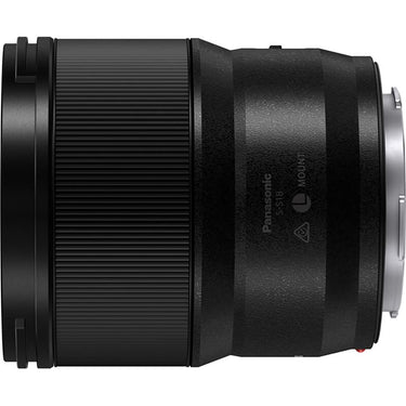 Panasonic LUMIX S 18mm f/1.8 Camera L-Mount Lens for Mirrorless Cameras Open Box