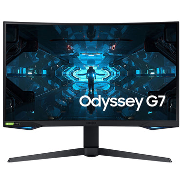Samsung 27" Odyssey G7 WQHD 240Hz 1ms G-Sync HDR600 QLED Curved Gaming Monitor