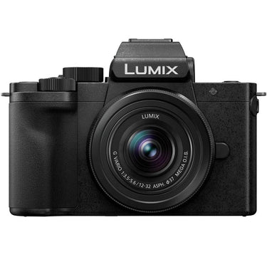Panasonic LUMIX G100D 4K Mirrorless Camera w/ 12-32mm Lens + 64GB Dual Bundle