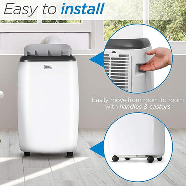 Black and Decker 10,000 BTU Portable Air Conditioner White with 2 Year Warranty