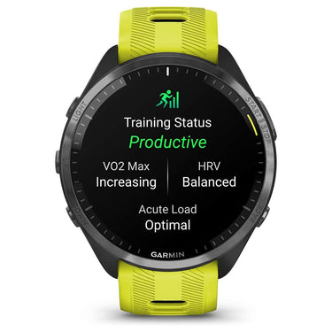 Garmin Forerunner 965 Running Smartwatch, Amp Yellow & Black w/ Accessories Bundle