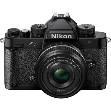 Nikon Z f Full Frame FX Mirrorless Camera Body Black + NIKKOR Z 40mm F2 SE Lens Bundle