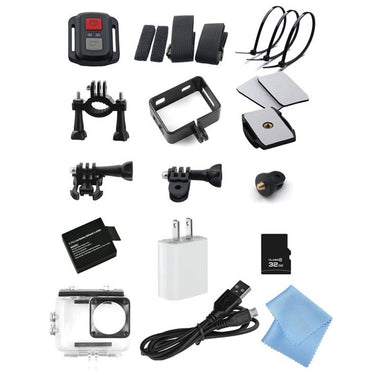 Minolta MNX5K1 5K Ultra HD / 24 MP Action Camcorder Kit with WiFi and Waterproof Housing