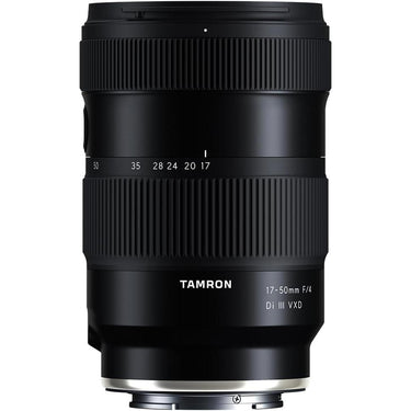 Tamron 17-50mm F4 Di III VXD Lens for Sony E-Mount Full Frame Mirrorless Cameras Bundle