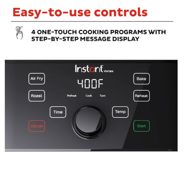 Instant Pot Vortex 5.7-quart Air Fryer with Accessories: EvenCrisp Tech for Perfect Results