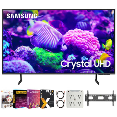 Samsung DU7200 70 Inch Crystal 4K UHD Smart TV (2024) with Movies Streaming Pack
