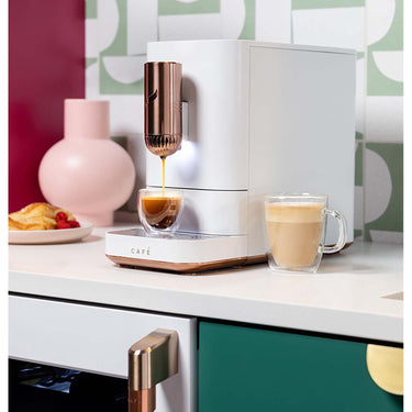 Cafe AFFETTO Automatic Espresso Machine - White