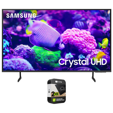 Samsung DU7200 85 Inch Crystal 4K UHD Smart TV (2024) w/ 2 YR Warranty Bundle