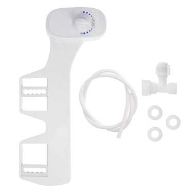 Deco Essentials Non-Electric Single Nozzle Toilet Seat Bidet for Standard 15/16" - 2-Pack