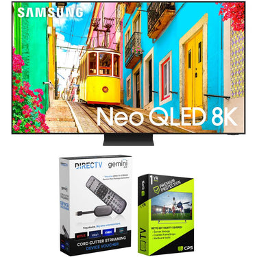 Samsung QN800D 75" Neo QLED 8K Smart TV (2024) Bundle with Redeemable DIRECTV Gemini Air
