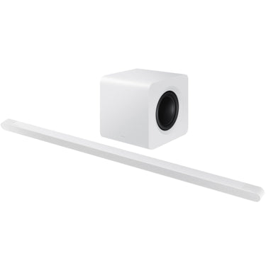Samsung 3.1.2ch Wireless Soundbar White 2024 + 26 Months Protection Pack Bundle