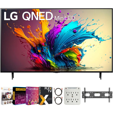 LG 86" 4K HDR Quantum Dot NanoCell Mini LED TV (2024) with Movies Streaming Pack