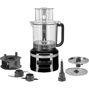 KitchenAid 13-Cup All In One Food Processor, Onyx Black - Open Box