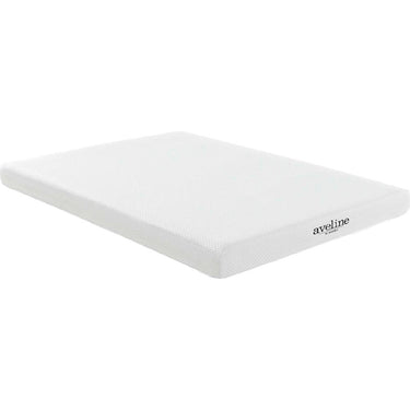 Modway 6" Full Size Mattress w/ 1.5 Gel-Infused Memory Foam - MOD-5345-WHI - Open Box