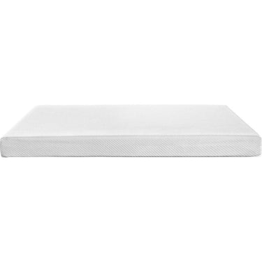 Modway 6" Full Size Mattress w/ 1.5 Gel-Infused Memory Foam - MOD-5345-WHI - Open Box