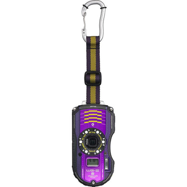 Pentax WG-3 16MP Purple GPS-Enabled Waterp;Shock & Crushproof Digi  Cam - Open Box