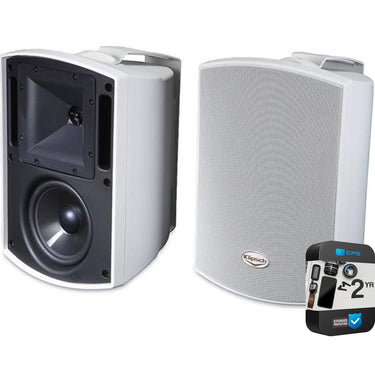 Klipsch Outdoor Speaker Dynamic Sound Open Spaces White Pair + 2 Year Warranty