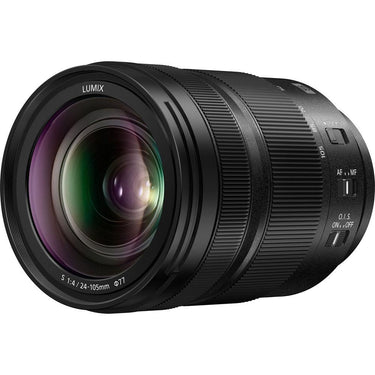 Panasonic LUMIX S 24-105mm f/4 Macro O.I.S Lens with 7 Year Warranty