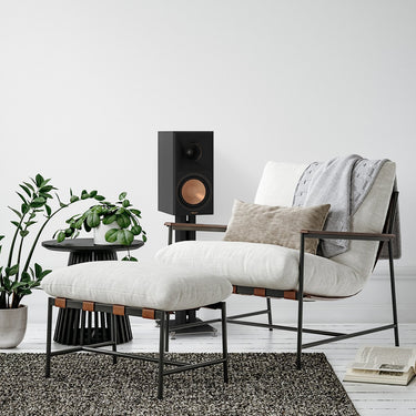 Klipsch RP-600M II Premiere Bookshelf Speakers (Pair) + Deco Gear Wire + Banana Plugs