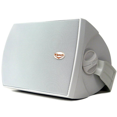 Klipsch AW-650 Outdoor Speaker with Tractrix Horn (Pair) + Deco Gear Wire + Banana Plugs