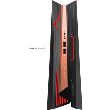 ASUS - COMPONENTS ROG GR8 II VR I7-7700 3.6G 8GB 1TB GEFORCE GTX 1060 W10