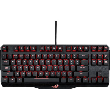 ASUS - VGA NVIDIA RED MECHANICAL GAMING KEYBOARD USB2.0