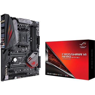 ASUS - MOTHERBOARDS AM4 DDR4 M.2 USB 3.1 ATX X370 ONBOARD 11AC WL AURA SYNC