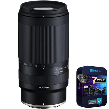 Tamron 70-300mm F/4.5-6.3 Di III RXD Lens, Nikon Z-Mount + 7 YEAR Protection Pack