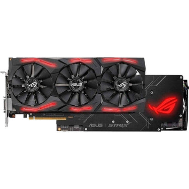 ASUS - AMD STRIX RADEON RX VEGA64 8GB VR READY 5K HD GAMING DP HDMI DVI