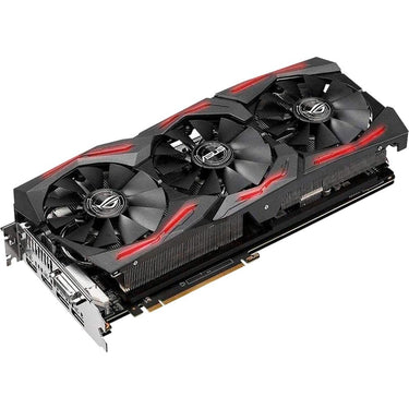 ASUS - AMD STRIX RADEON RX VEGA64 8GB VR READY 5K HD GAMING DP HDMI DVI