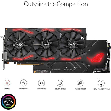 ASUS - VGA NVIDIA ROG RADEON RX VEGA 56 8GB 2048-BIT HBM2 PCIE 3.0 HDCP READY