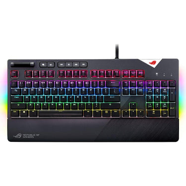 ASUS - SFF ROG STRIX FLARE CHERRY MX RED AURA SYNC RGB LIGHTING