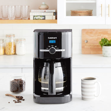 Cuisinart Brew Central 12-Cup Programmable Coffeemaker (Black), Factory Refurbished
