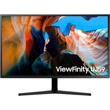 Samsung 32" ViewFinity UJ590 UHD Monitor Dark Gray/Blue + 1 Year Protection Pack