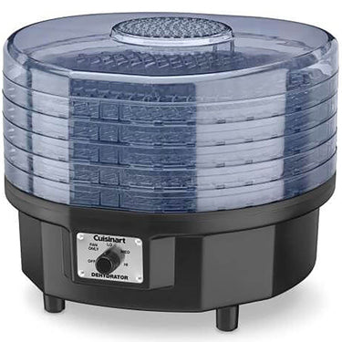 Cuisinart DHR-20P1 Food Dehydrator, 13.38 x 15.63 x 12 inches, Black, Factory Refurbished