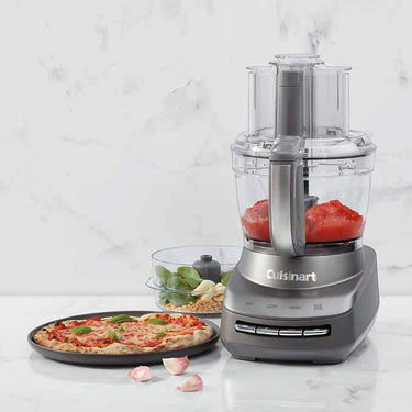 Cuisinart Core Custom 13 Cup Food Processor, Gunmetal - Factory Refurbished