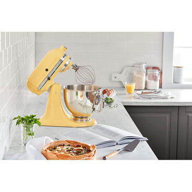 KitchenAid Artisan Series 5-Quart Tilt-Head Stand Mixer in Majestic Yellow - Open Box