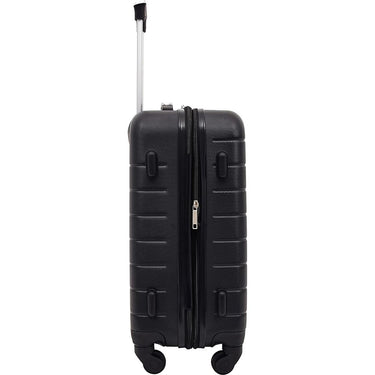 Wrangler 3 Piece Hardside Smart Luggage Set w/Cup Holder and USB Port Open Box