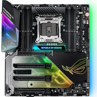 ASUS - MOTHERBOARDS LGA2066 DDR4 M.2 U.2 X299 EATX 11AD WIGIG WIFI USB 3.1 AURA SYNC