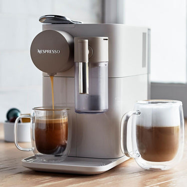 Nespresso De'Longhi Lattissima One Espresso Machine - Silky White (Refurbished)