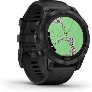 Garmin Fenix 7 Pro Solar, No Wi-Fi, Slate Gray, Black