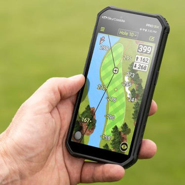 SkyCaddie Pro 5X Tourbook Handheld GPS Rangefinder (2024) + 1 Year Protection Pack