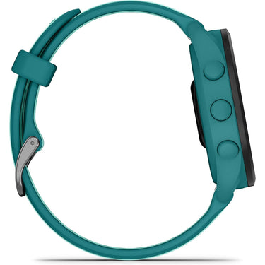 Garmin Forerunner 165 Music Smart Sport Watch, Turquoise + Aqua