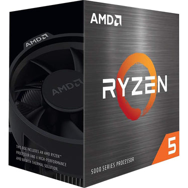 AMD Ryzen 5 5600X 6-core 12-Thread Desktop Processor with Cooler Open Box