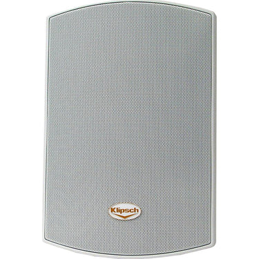 Klipsch AW-525 Outdoor Speaker - Dynamic Sound for Open Spaces - White (Pair) - Open Box