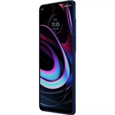 Motorola Edge 2021, 256GB, 108MP, 5G, Unlocked Smartphone, Nebula Blue - Open Box