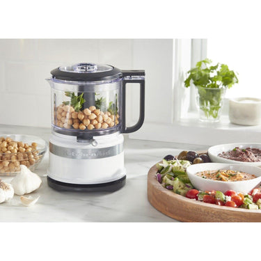 KitchenAid KFC3516WH 3.5 Cup Food Processor, White