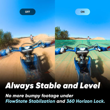 Insta360 X3 360CAM 266832: 5.7K 360 Video, 72MP Photos, FlowState Stabilization